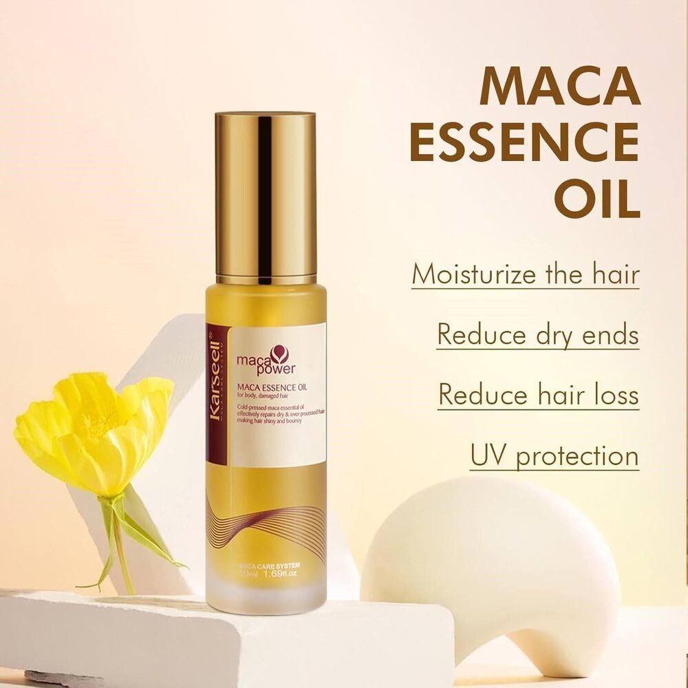 Karseell Moroccan Argan Oil for Hair Healing Cold Pressed Weightless Serum 50ml - Picture 4 of 11
